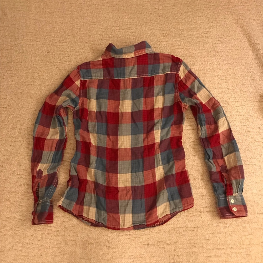 Lucky brand flannel top - Picture 4 of 4